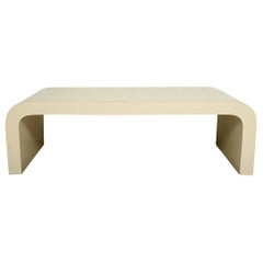Parsons Waterfall Coffee Table or Bench