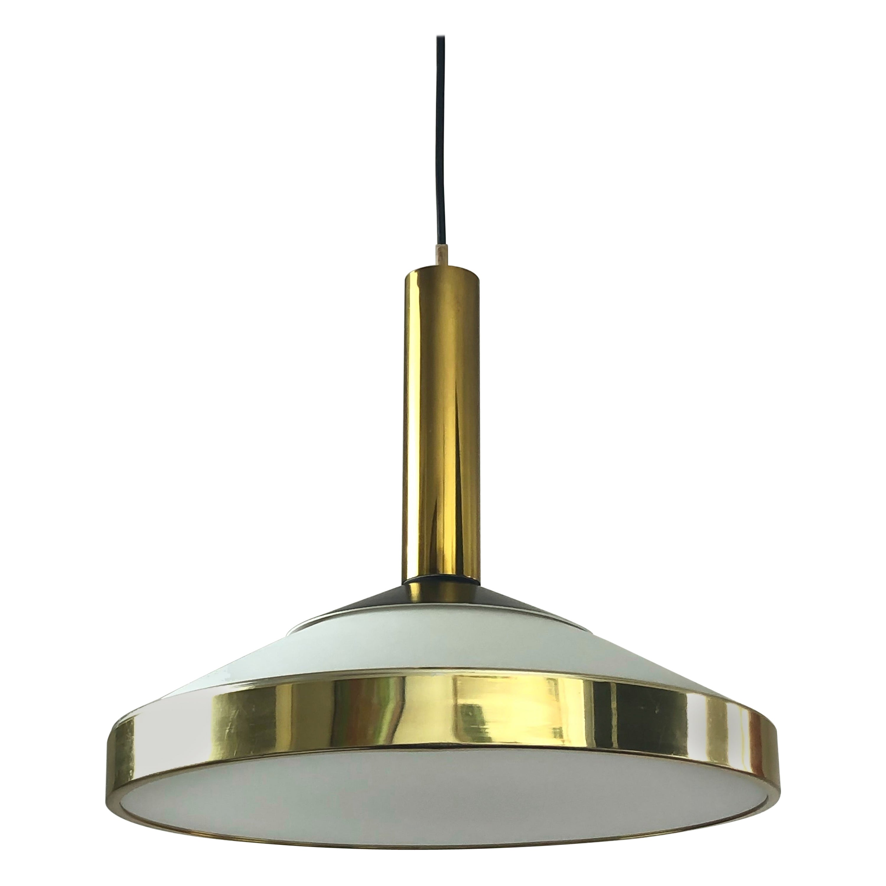 Brass Pendant Lamp by Stilnovo, 1960s