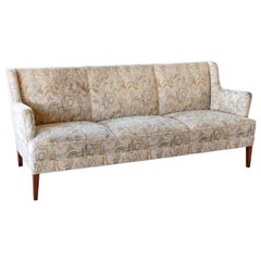 Divano classico danese a tre posti del Midcentury di Frits Henningsen del 1950