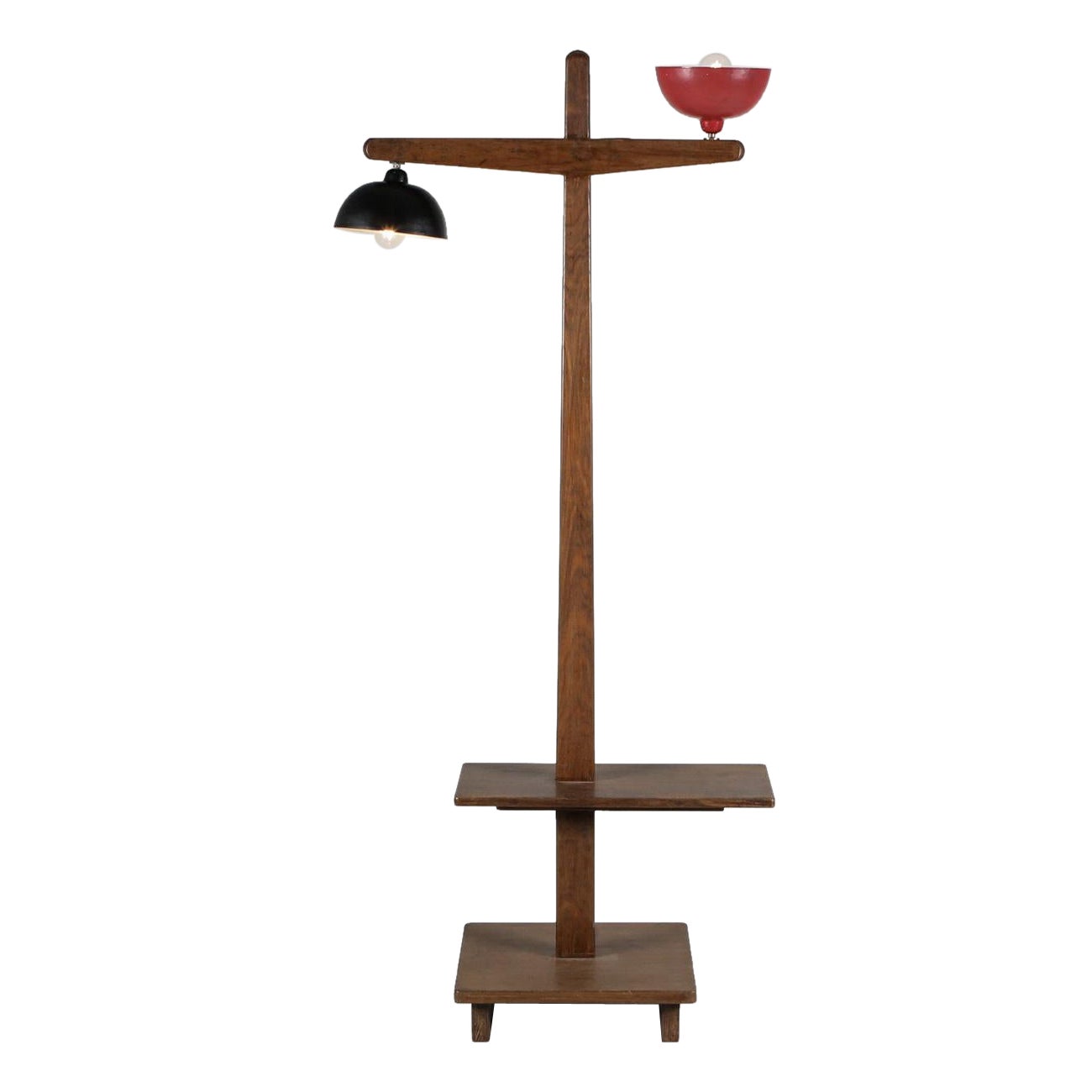 Pierre Jeanneret 'Standard Lamp' Pj-100101 in Solid Teak For Sale