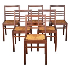 Set of Six René Gabriel Dining Chairs