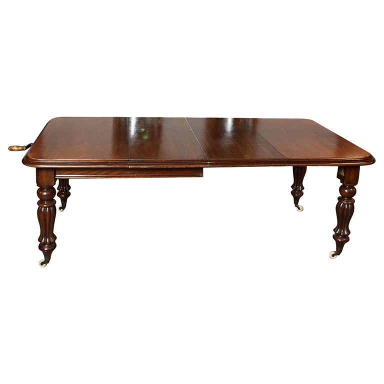 Antique Victorian Dining Room Table For Sale at 1stDibs