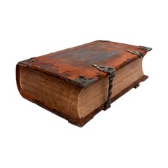 Huge 17th Century Dutch Bible and Other Works