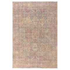 Antiker persischer Kirman-Teppich
