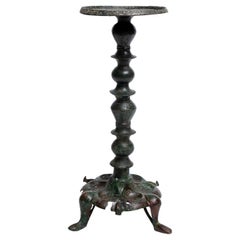 Late Roman Byzantine Bronze Lamp Stand