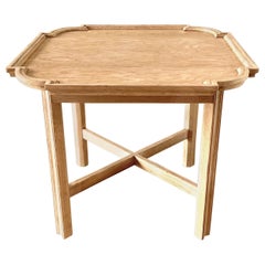 Bleached Oak Side Table