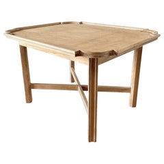 Vintage Bleached Oak Side Table