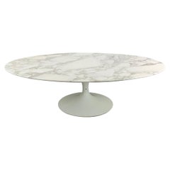 Eero Saarinen Marble Top Tulip Coffee Table for Knoll
