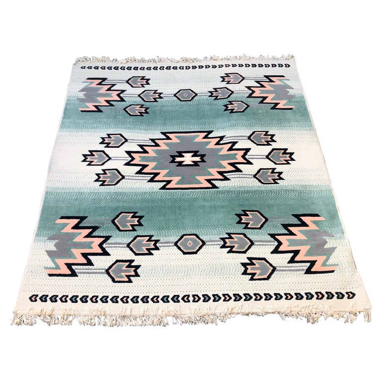 Late 20th Century Southwest Inspired Area Rug For Sale at 1stDibs