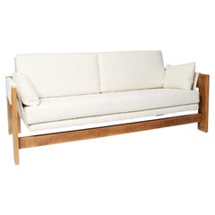 Oak Sling Sofa by Jules Heumann for Metropolitan