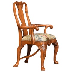 Antique 19th Century Walnut Childs Armchair