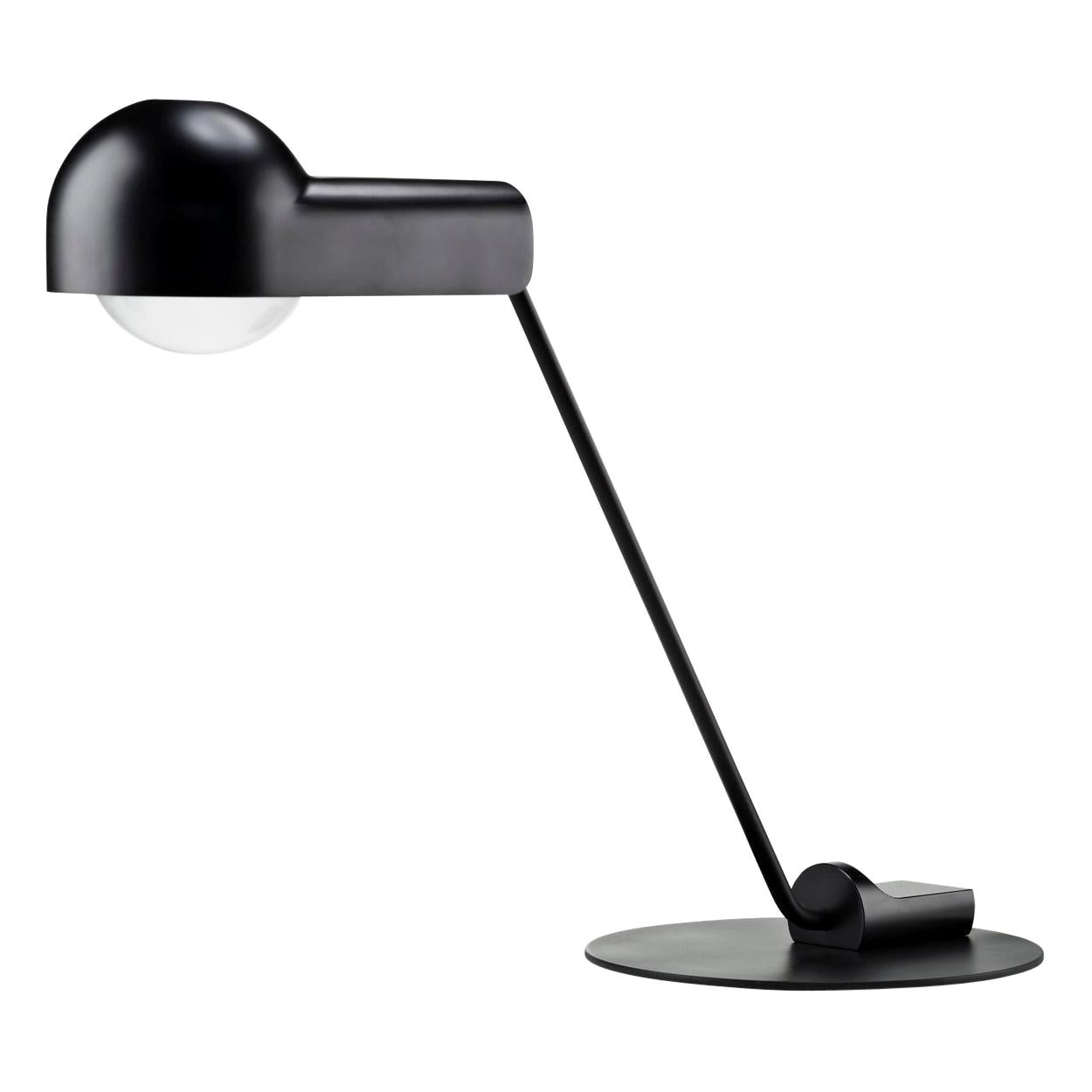 Joe Colombo 'Domo' Steel Table Lamp by Karakter For Sale
