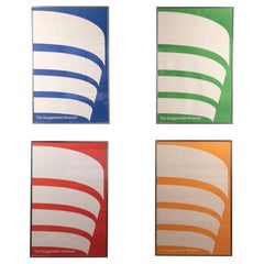 Original Set of Four Guggenheim Posters