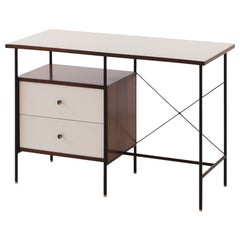 Rosewood Desk by Unilabor, Geraldo de Barros C. 1954, Brazilian Mid-Century