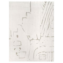 Eskayel, La Scala, Blanca-Teppich, Kreuzgewebe aus neuseelndischer Wolle