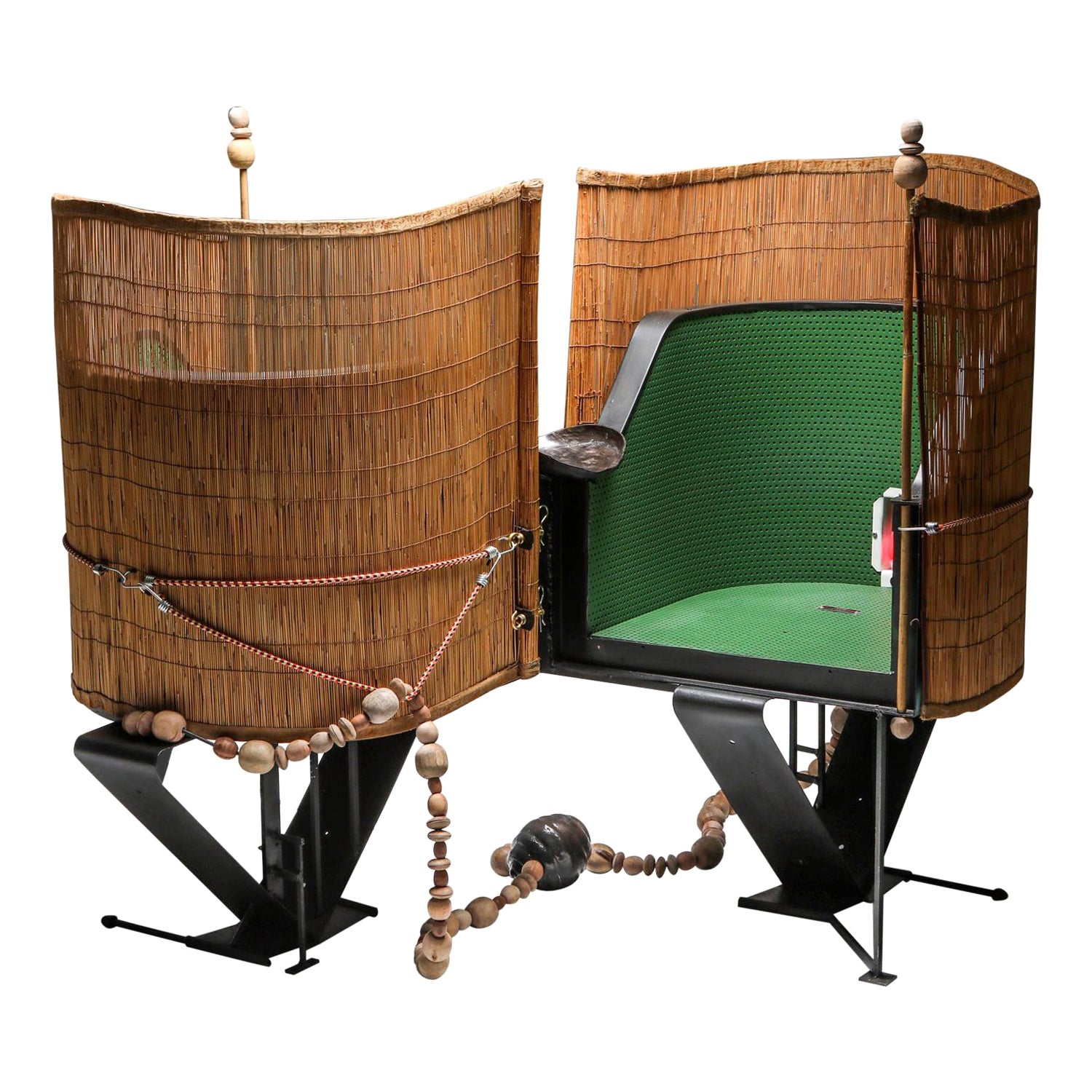 Chaise / trône fonctionnelle « gauche au bout du couloir » par Lionel Jadot en vente