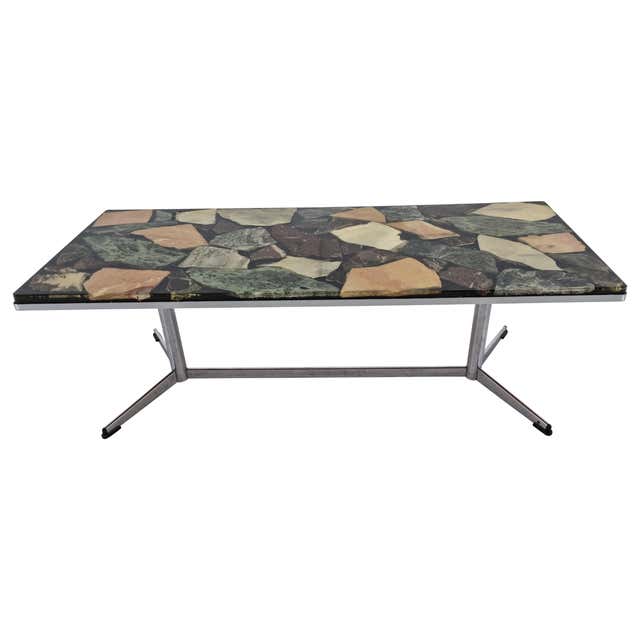 Midcentury Tam Tam Table Designed by Henry Massonnet, 1970s at 1stDibs