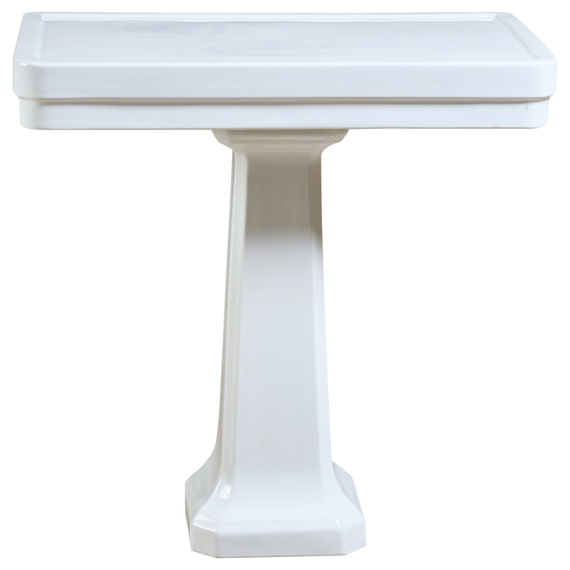 French Porcelain Shaving/Make Up Table