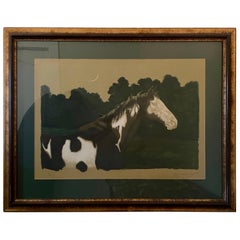  " Moon and Horse " Lithograph by Jamie Wyeth
