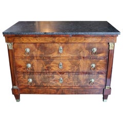 Antique French Empire chest of drawers