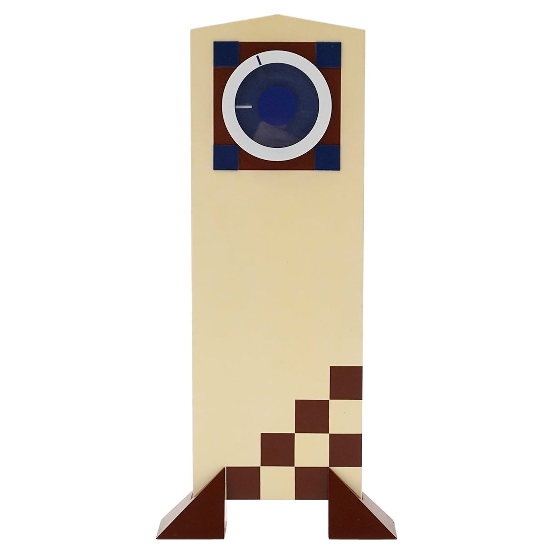 Checkerboard-Tischuhr, „Tempo 21“, Tower 2 von George Nelson, 1984 im Angebot