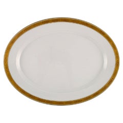 Service Royal Copenhagen n° 607, plat de service Colossal en porcelaine