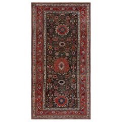 Antique 19th Century N.W. Persian Carpet 4' 6'' x9' 1'' 