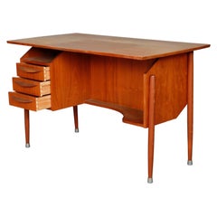 Vintage 1960’s Mid Century Teak Desk