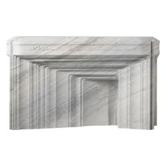 Memory Distortion - Console Table, Zeng Peng, Matt Grey Marble Console Table