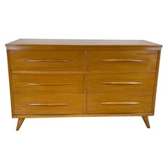 Mid-Century Modern Six Drawer Dresser