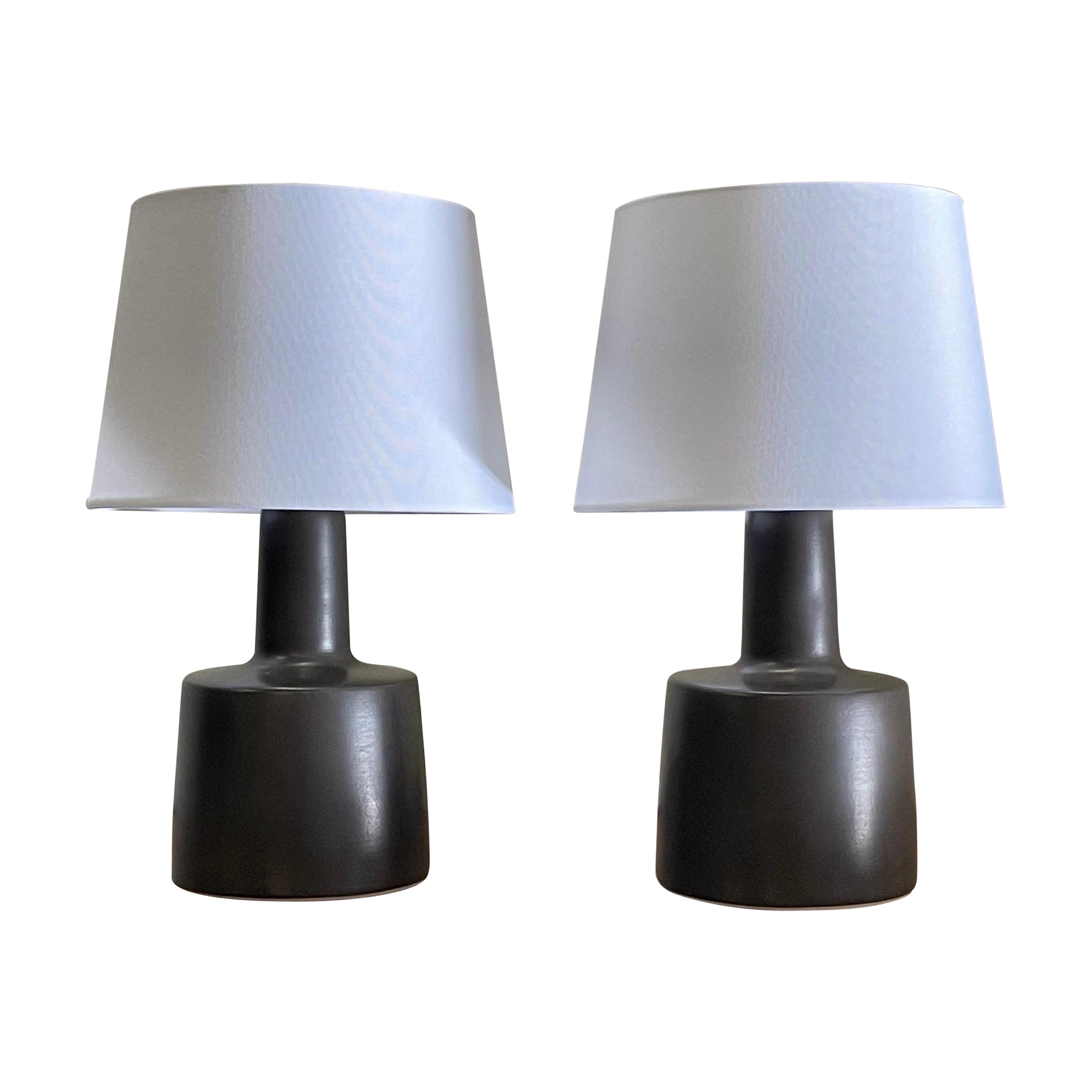 Martz Lamps by Jane and Gordon Martz for Marshall Studios, Ceramic Table Lamps For Sale