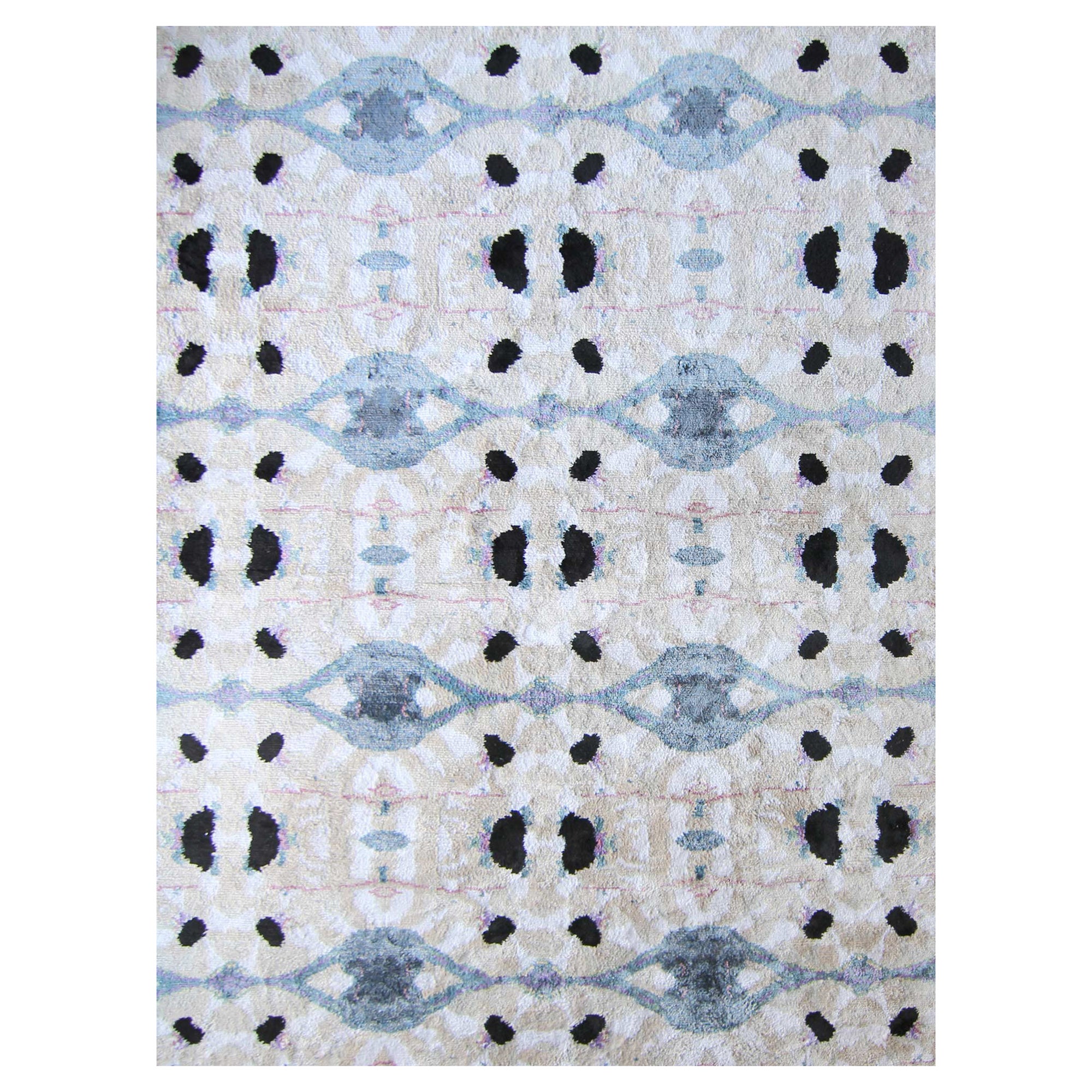Eskayel, Alfombra de cristal Galileo, Tejido de seda Lulu en venta