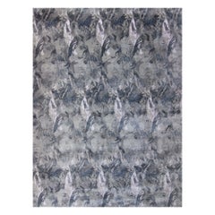 Eskayel, Palmeti, Notte Rug, Merino Wool/Matka Silk Cross Weave