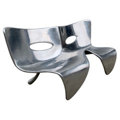 Playful Rick Lee Mask Loveseat