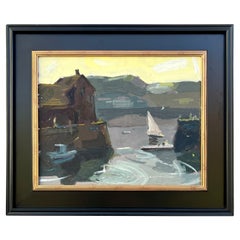 Vintage "Port View" by Frederick Conway