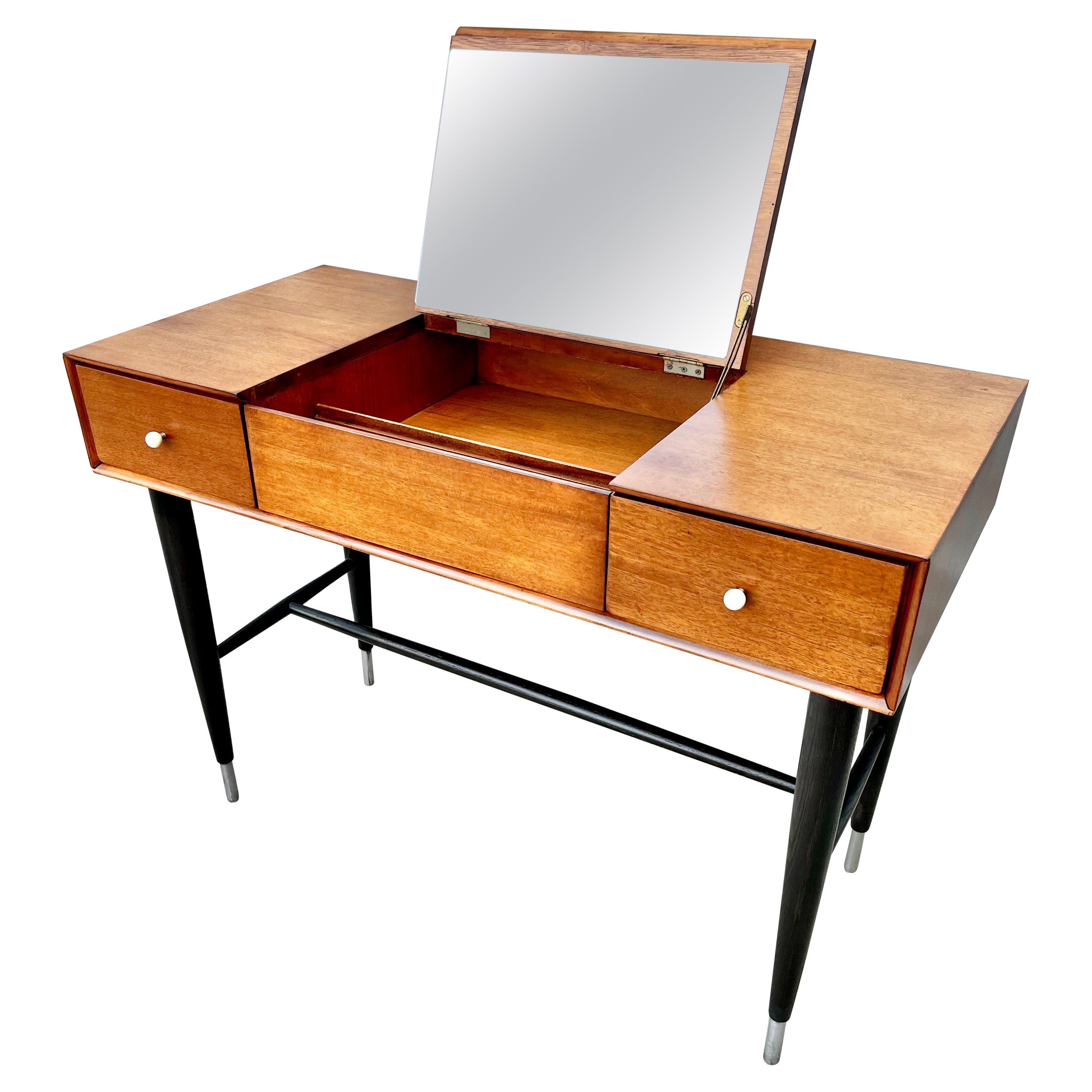 Mid-Century Modern Vanity/ Writing Desk by Raymond Loewy for Mengel Furniture