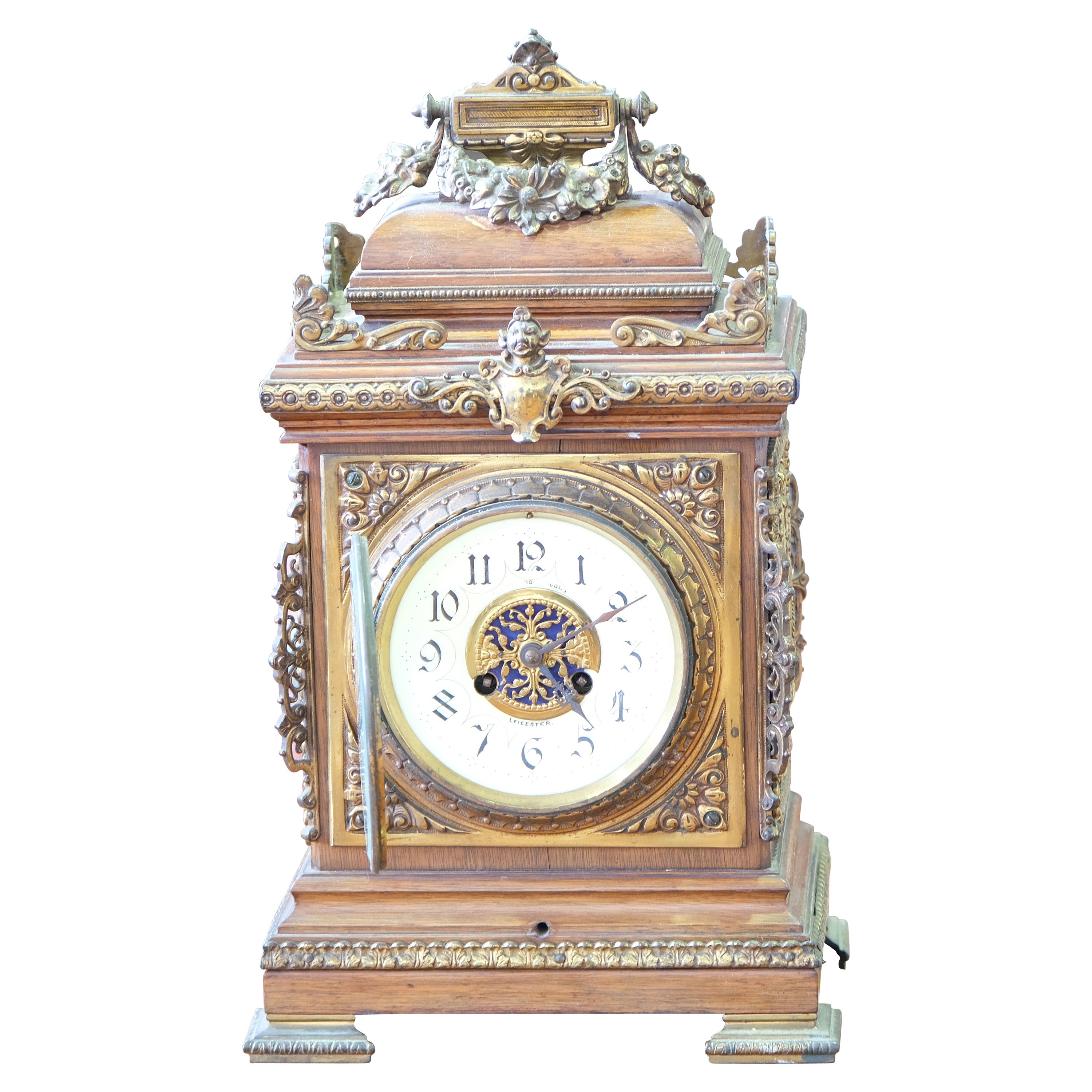 English Bracket Clock, 19th Century For Sale