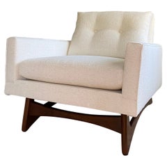 Reupholstered Adrian Pearsall Lounge Chair by Craft Associates, 2406
