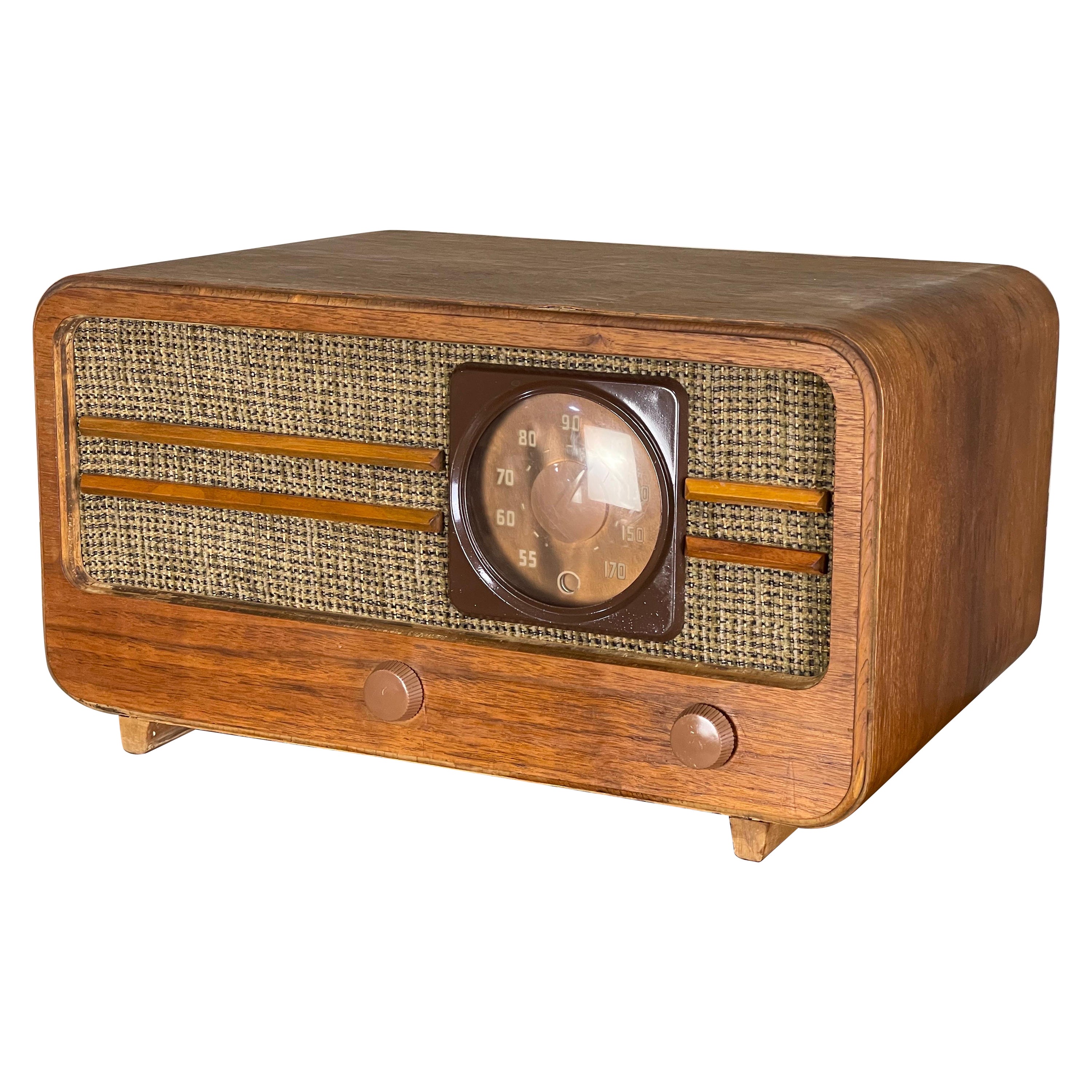 Large Mid-Century Modern Radio by General Electric 