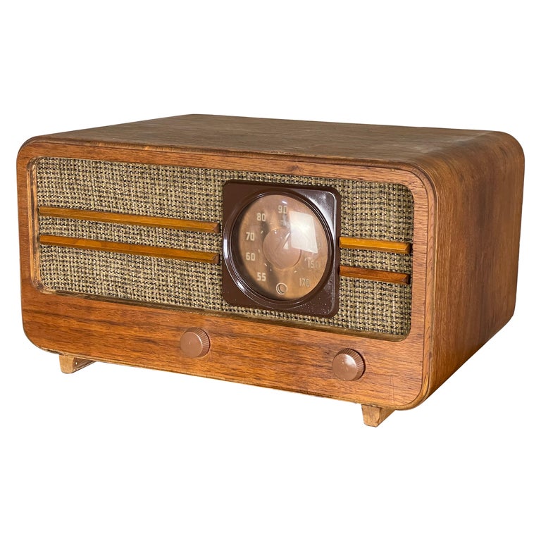 Large Mid-Century Modern Radio by General Electric  For Sale
