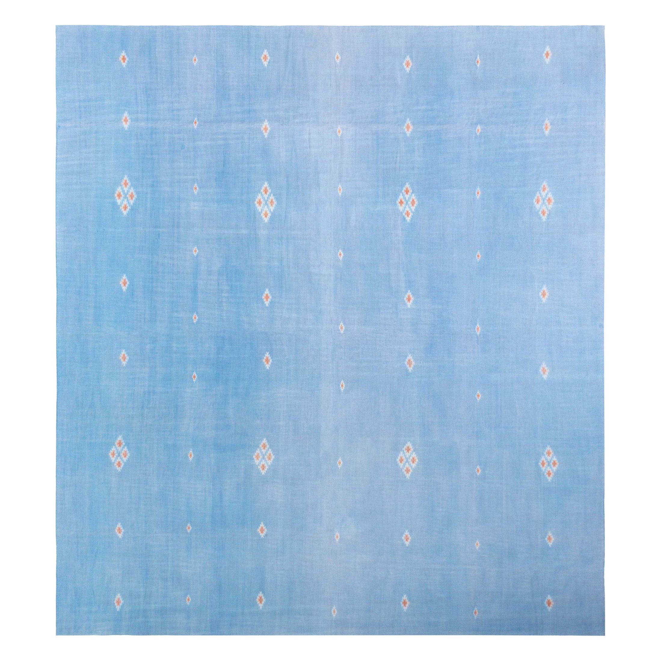 Vintage Indian Dhurrie Rug by Doris Leslie Blau For Sale at 1stDibs