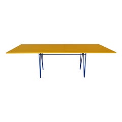 Large Yellow Colour Play Dining Table, Customisable