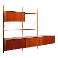 Fredrik Kayser Teak Wall Unit