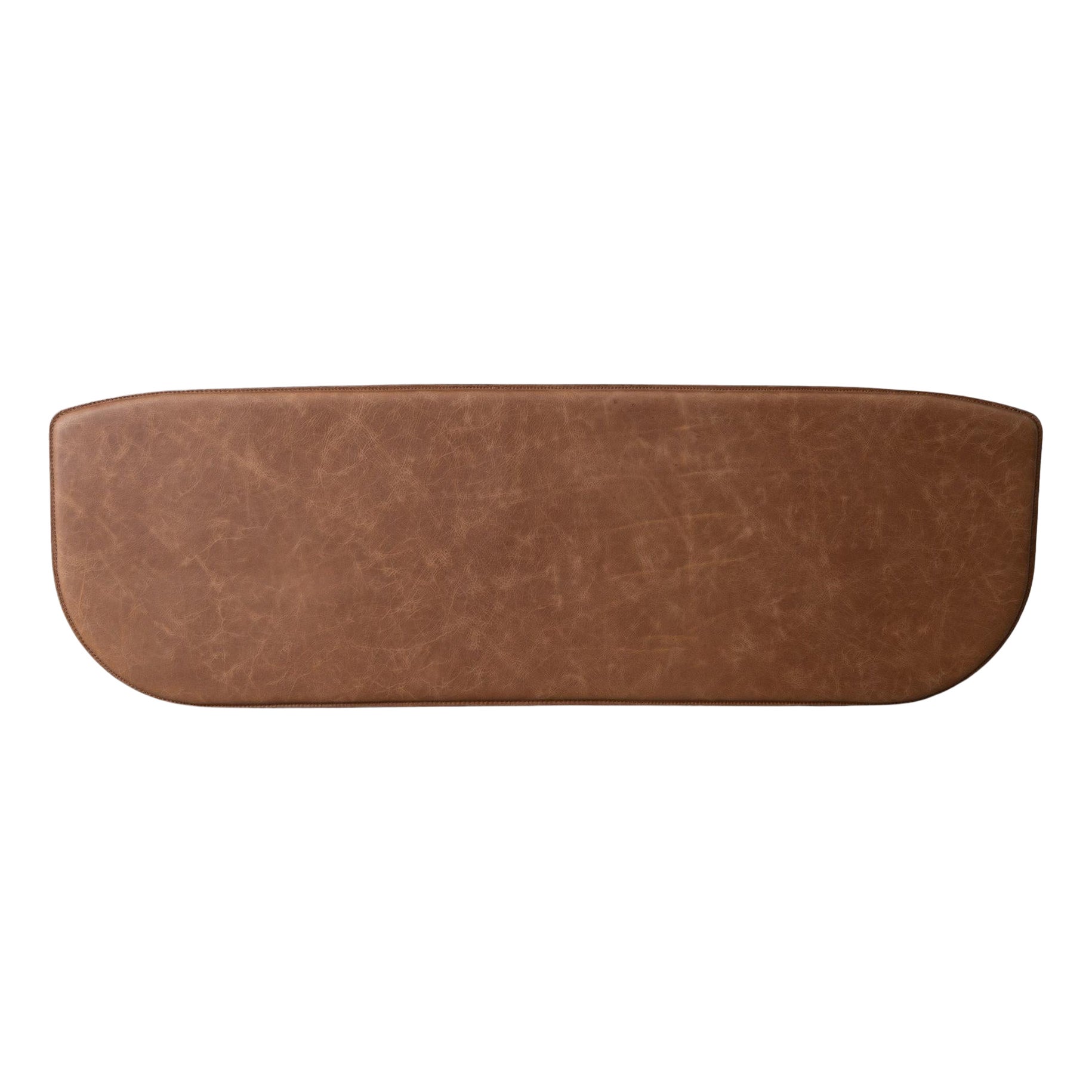 Coussin d'assise en cuir Oxbend pour le banc Oxbend de 165 cm en vente