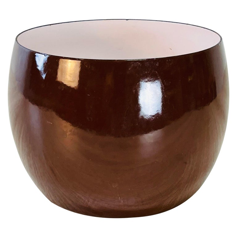 Dansk Denmark Round Enamel Bowl For Sale at 1stDibs