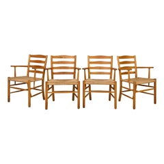 Danish Chairs by Fritz Hansen in Beech