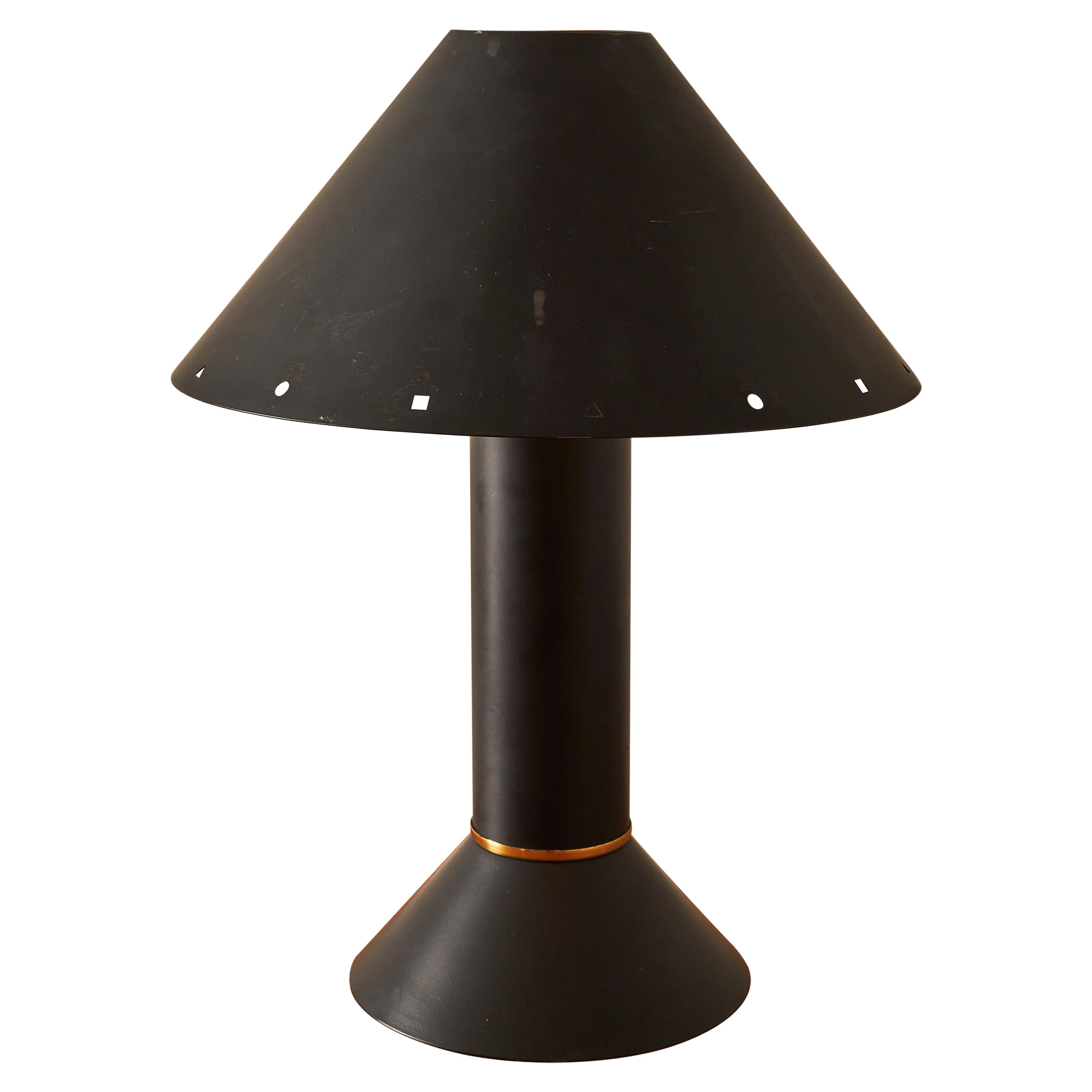 Ron Rezek Copper Table Lamp For Sale