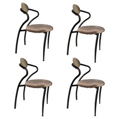 4 Postmodern Cidue Chairs