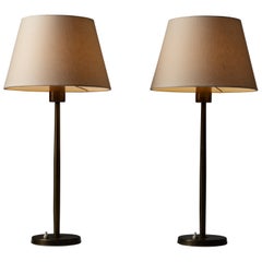 Pair of Swedish Table Lamps 