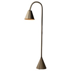 Leather Floor Lamp by Valenti